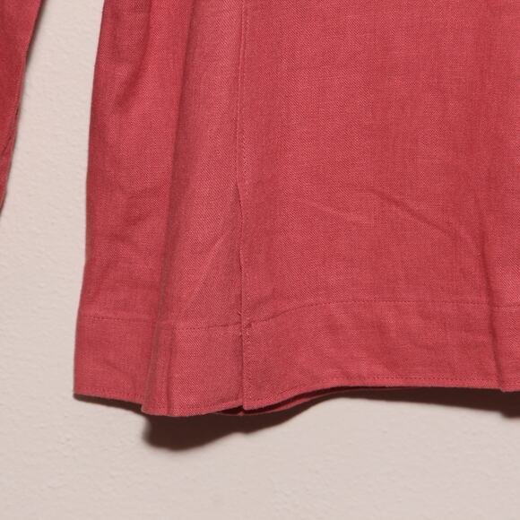 NEW Caroline Kendrick Tunic Top Linen Blend Size Medium - Picture 9 of 9